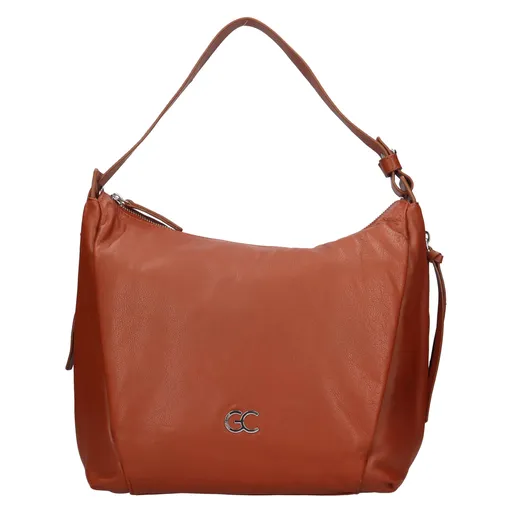 Dámská kožená kabelka Gianní Conti Loréne - koňak