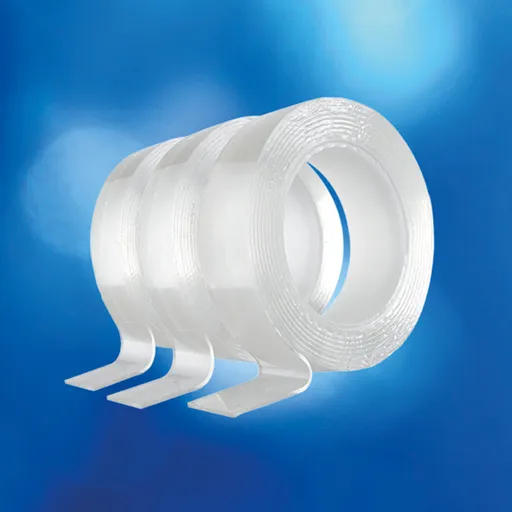 3 opakovaně použitelné nano lepící pásky