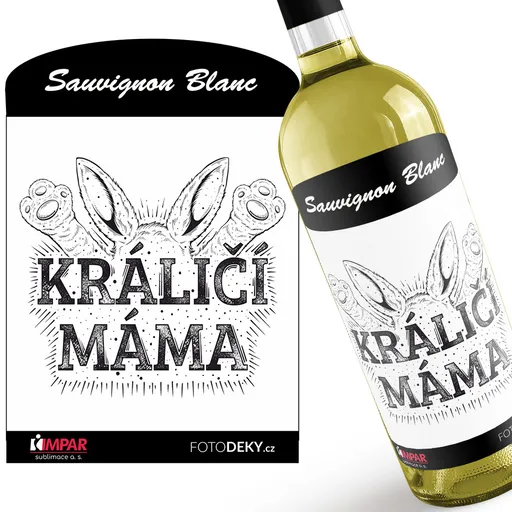 Víno Králičí máma 2 (Druh Vína: Bílé víno)