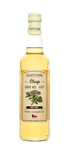 BARTONIK Sirup černý bez - květ 500 ml