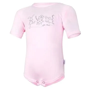 Little Angel Body tenké KR obrázek Outlast® - růžová baby (JNBmix063nad)