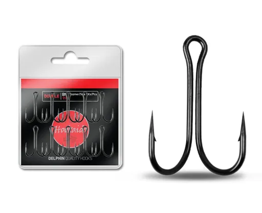 Delphin Háčky HKD Double - Velikost 6 10ks,Delphin Háčky HKD Double - Velikost 6 10ks