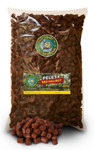 Chyť a pusť Pelety RED Halibut 10kg,Chyť a pusť Pelety RED Halibut 10kg