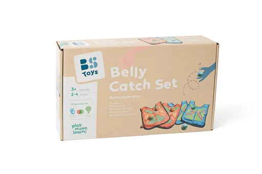 BS Toys Venkovní hra - chytání míčků na vestu