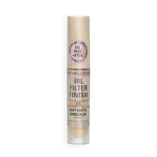 Makeup Revolution IRL Filter Finish Concealer C5 korektor 6 g