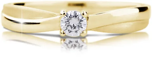 Cutie Jewellery Jemný prsten se zirkonem Z6817-1906-10-X-1 56 mm