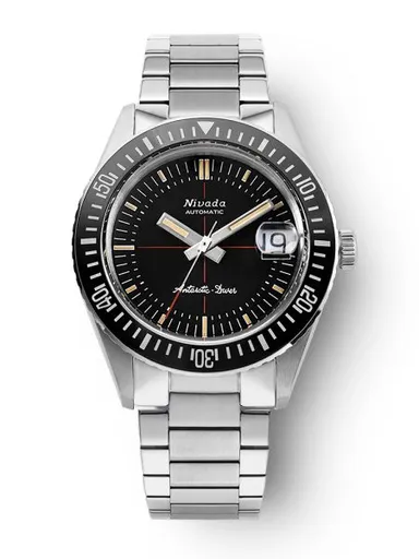 Nivada Grenchen Antarctic Diver 32038A - Bracelet Flat Link