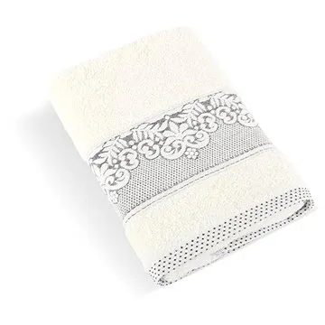 Bellatex s.r.o. Froté ručník Orchidea 500 g 76/004 vanilka 50 × 100 cm (7989)