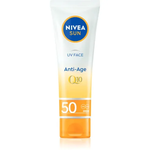 NIVEA SUN pleťový krém na opalování proti vráskám Q10 SPF 50 50 ml