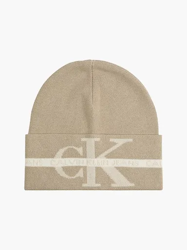 Calvin Klein pánská béžová čepice K50K507181 OS