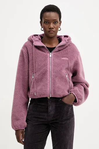 Bunda s příměsí vlny Pinko