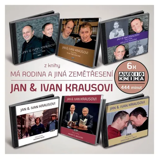 Jan a Ivan Krausovi - Má rodina a jiná zemětřesení (MP3-CD)