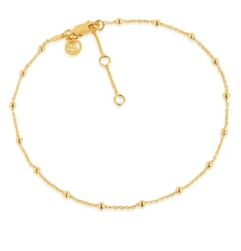 Sif Jakobs Elegantní pozlacený řetízek na nohu Anker Chains SJ-A12033-SG