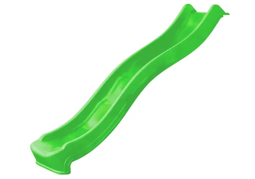 Šmykľavka s prípojkou na vodu - zelená 2,20 m