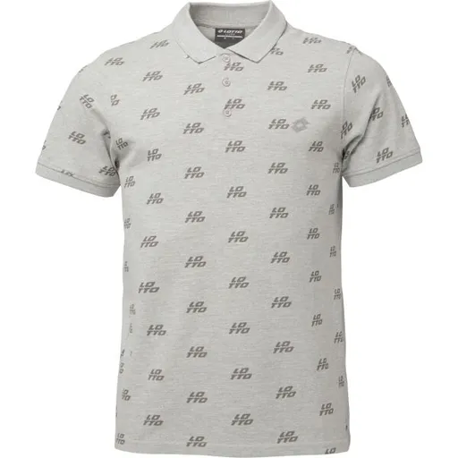 Lotto ELADIO Pánské polo triko, šedá, velikost