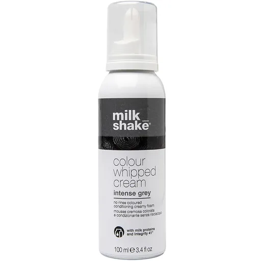 Milk Shake Tónovací bezoplachová pěna (Color Whipped Cream) 100 ml Intense Gray