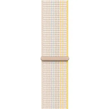 Apple Watch 45mm hvězdně bílý provlékací sportovní řemínek (MPLE3ZM/A)