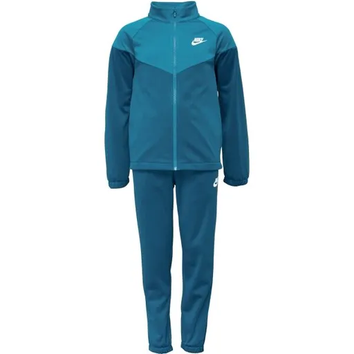 Nike K SPORTSWEAR DF TRACKSUIT PK FZ Dětská tepláková souprava, modrá, velikost