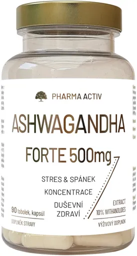 Pharma Activ Ashwagandha Forte 500 mg 90 tobolek