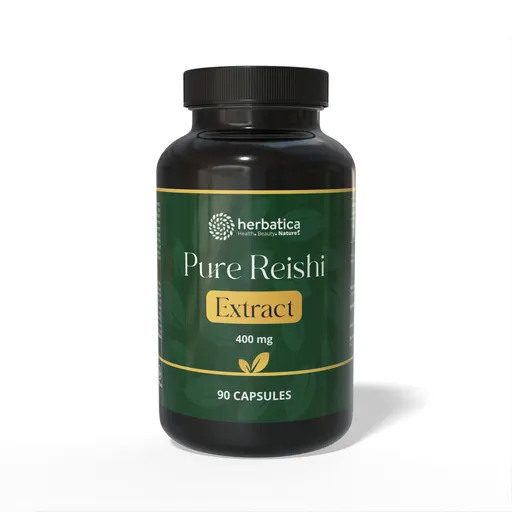Reishi Extract 30 % polysacharidů – 90 kapslí – Herbatica