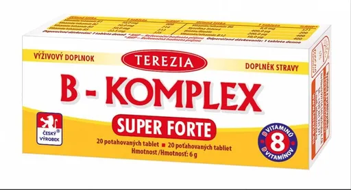 Terezia Company B-komplex Super Forte + 20 tablet