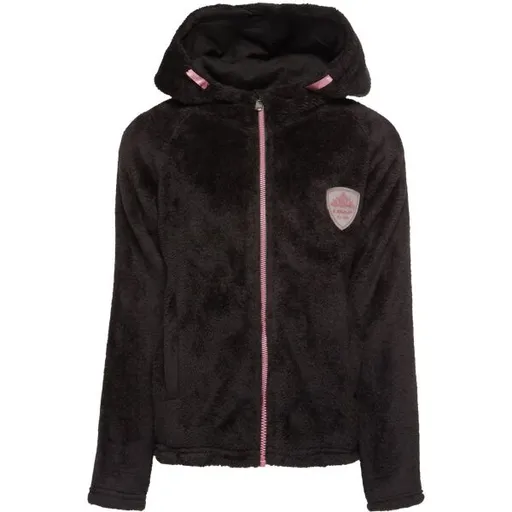 LOAP CHEMILA Dívčí mikina, černá, velikost 158-164