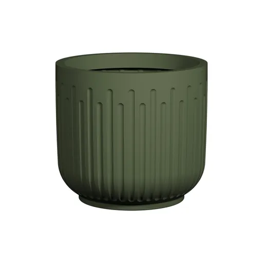 Květináč Arcus, šedozelená, více velkostí - Pottery Pots Velikost: XS - ⌀ 33, v. 30,3 cm