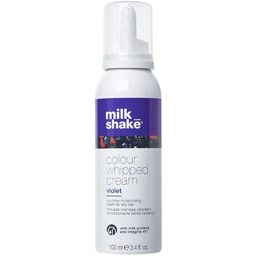 Milk Shake Tónovací bezoplachová pěna (Color Whipped Cream) 100 ml Violet