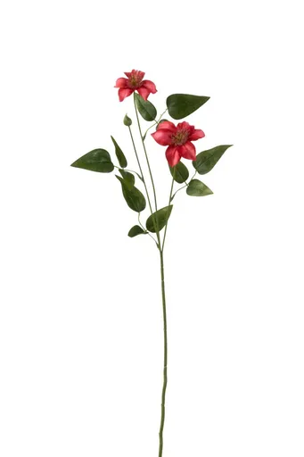 Růžová kytička Clematis -61cm J-Line by Jolipa