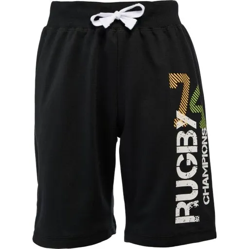 Lewro NARO Chlapecké úpletové šortky, černá, velikost 164-170