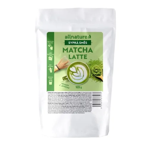 Allnature Matcha latte 1020 g