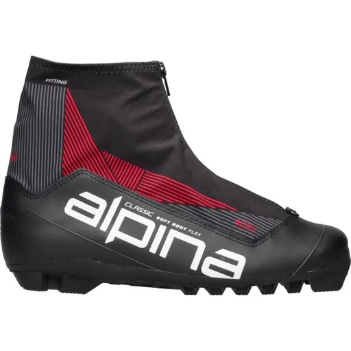 Alpina N TOUR Obuv na běžecké lyžování, černá, velikost