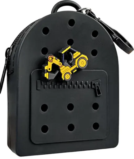 Gifty - Silikonová peněženka černá + 1 pin zdarma