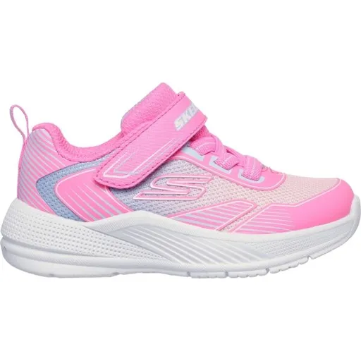 Skechers MICROSPEC ADVANCE Dívčí vycházková obuv, růžová, velikost