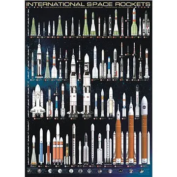 Eurographics Puzzle Mezinárodní vesmírné rakety 1000 dílků (6000-1015)