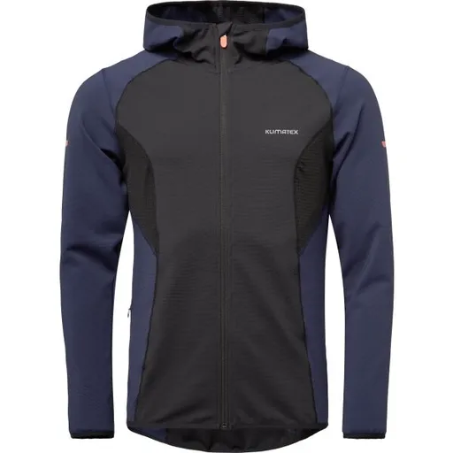 Klimatex ALARIC1 Pánská funkční mikina s kapucí, černá, velikost XXL