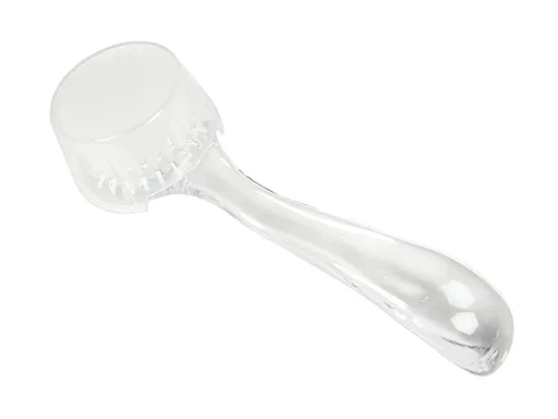 Kartáček na nehty - kulatý, čirý