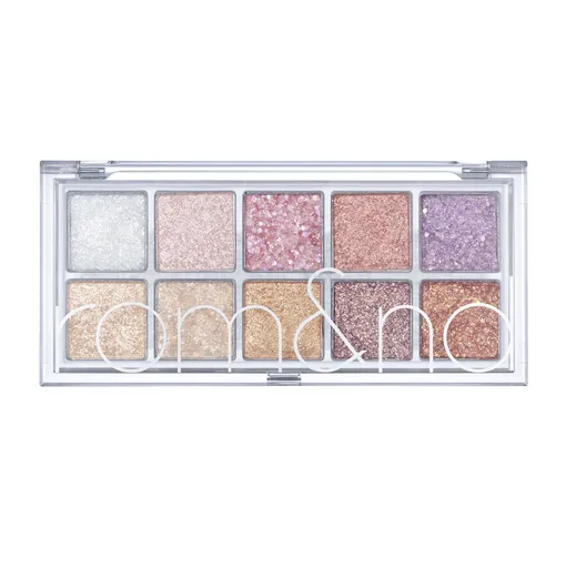 Rom&nd Paletka očních stínů 00 Light & Glitter Garden (Better Than Palette) 6 g