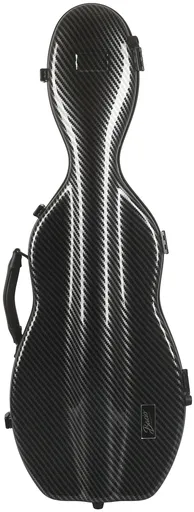 Bacio Instruments Fiberglass Violin Case Cello Style BK
