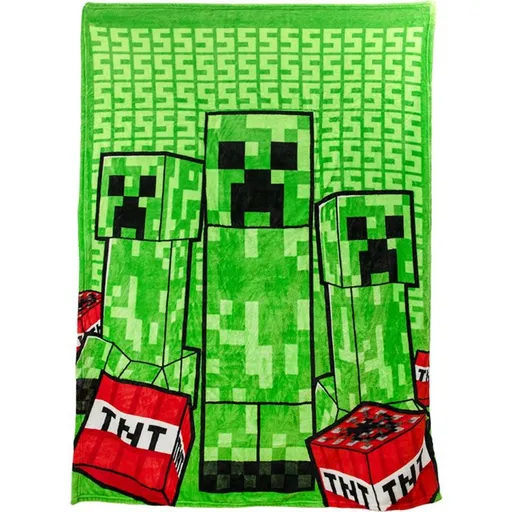 Minecraft Creeper deska s polštářem