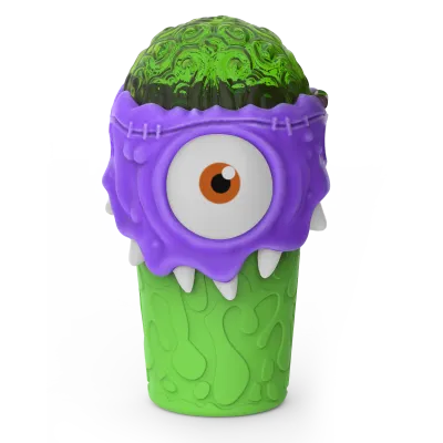 Slushy Maker Monster výroba ledové tříště - Fialová hlava