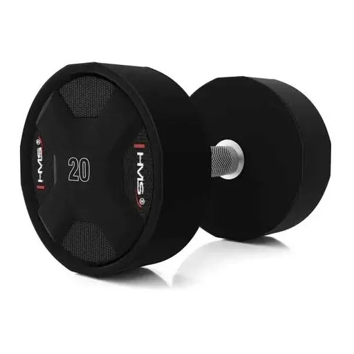 HMS HPC 20 KG Jednoruční činka, černá, velikost 20 KG