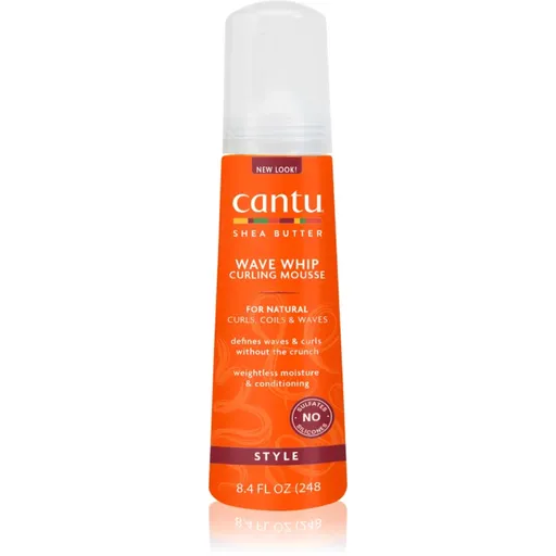CANTU Shea Butter Curling Mousse stylingová pěna pro kudrnaté vlasy 248 ml