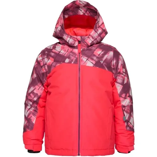 LOAP CULAD Dětská lyžařská bunda, růžová, velikost 122-128