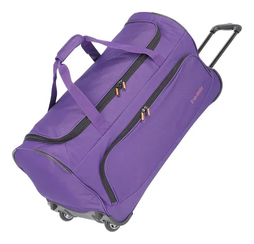 Cestovní taška na kolečkách Travelite Basics Fresh Wheeled Duffle Purple