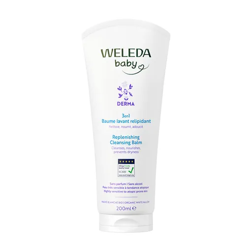 Weleda Mycí balzám Baby 3v1 Derma (Replenishing Cleansing Balm) 200 ml