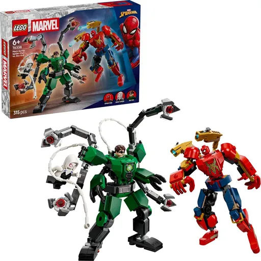LEGO® 76338 Bitva robotů: Spider-Man vs. Doc Ock
