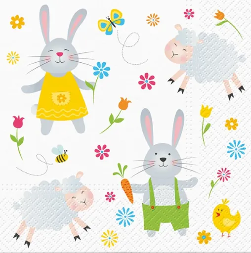 Ubrousek P 33x33 velikonoce TL700200