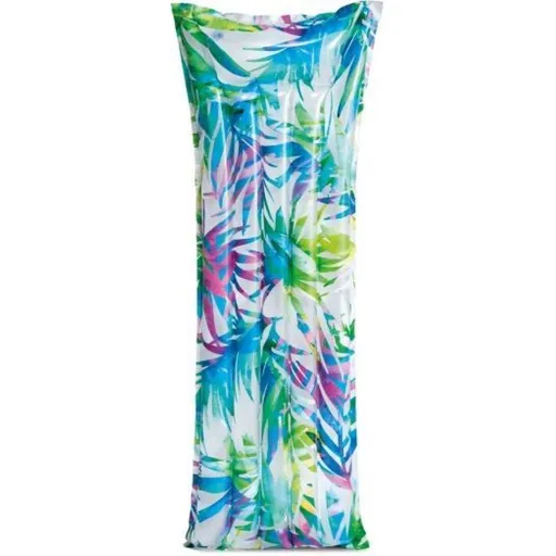 Intex 59720 Nafukovací matrace modro-zelené listy