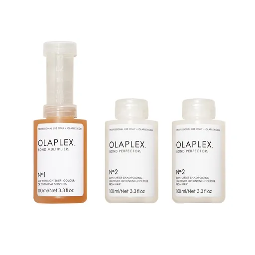 Olaplex Sada pro barvené nebo chemicky ošetřené vlasy (Traveling Stylist Kit) 3 x 100 ml